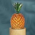 3d Cut Crystal Pineapple Ornament Handmade Sculpture Collectible -a