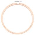 12 Pieces 6 Inch Wooden Embroidery Hoops Wholesale Bamboo Round Ring