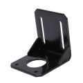 Alloy Steel Bracket for 42mm Nema 17 Stepper Motor with Screws Black