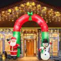 Christmas Inflatable Archway Decorations for Yard Square Eu Plug