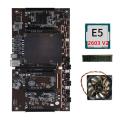 H61 X79 Btc Miner Motherboard with E5 2603 V2 Cpu+recc Ddr3 Ram+fan