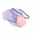 Wearable Air Purifier Negative Ion Generator for Adult Kids Pink