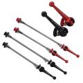 Cansucc Front and Rear Skewers Quick Release Skewer Red