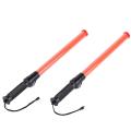 2pack 21inch Signal Safety Led Light Traffic Wands for Parking Guides