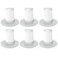 6pcs for Xiaomi Mijia Mjcmy01dy Mite Remover Parts Kit Hepa Filter
