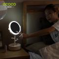 Ecoco Led Makeup Mirror Jewelry Box Desktop Vanity Mirror Hd Large ,2