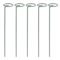 8pcs Beautiful Plant Stand Flowers Support Ring Metal Plant Stakes