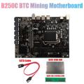 Btc B250c Mining Motherboard with Ddr4 4gb 2666mhz Memory