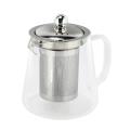 2x 5sizes Good Clear Borosilicate Glass Teapot with Infuser 380ml