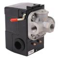 Pressure Switch Control Air Compressor 140-175 Psi 4 Port Black
