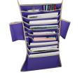 Oxford Cloth Book Storage Bag Multi Pockets Student Learning C