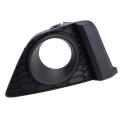 1x Right Front Bumper Bezel Fog Light Lamp Cover with Hole for Honda