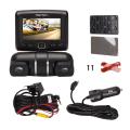 3 Ch Car Truck Van Bus Taxi Dvr Cam Wifi Front Rear Cabin Support