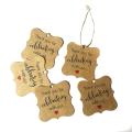 200 Pcs Kraft Paper Gift Wrap Tags with Jute Twine for Baby Shower