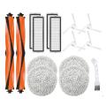 Main Side Brush Filter and Mop Cloth for Mijia Pro Xiaomi Stytj06zhm