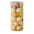Christmas Tree Decorations 6cm 24 Buckets Of Painted Balls Red Gold