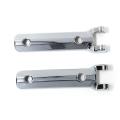 Tailgate Hinge Cover Rear Door Hinge Liftgate Trim, Abs Silver