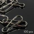 100 Pcs Electroplating Chain Clasp Hanging Flag Hanging Accessories