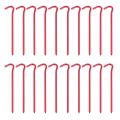 10 Packs Outdoors Tent Stakes Pegs,ultralight Hook Beach Tent Stakes