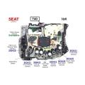 5eat 31705-aa430 Transmission Solenoid Kit 5-speed for Subaru Exiga