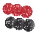 6 Pack Air Fryer Liner, 8 Inch Square Air Fryer Mats, for Cosori