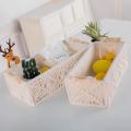 Handmade Woven Decorative Countertop Organizer Macrame Baskets