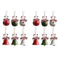 Christmas Decorations Craft Bells Ornaments Metal Jingle for Home