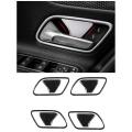 For Benz W247 2020 2021 Car Door Handle Bowl Cover Trim Frame ,black
