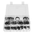 320pcs Carbon Steel Crinkle Spring Three Wave Washers Assortment Kit