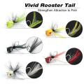 10pcs Fly Fishing Poppers,topwater Fishing Lures Bass Crappie