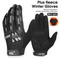 West Biking Winter Gloves Men Women Touch Screen Gloves,gray L