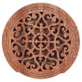 Guitar Wooden Soundhole Sound Hole Cover Block Feedback Style 2