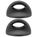 Pot Lid Knobs, Heat Resistant Pan Lid Holding Handles (2 Pack), Small
