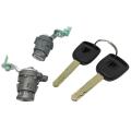 Left & Right Door Lock Cylinder with 2 Keys for 03-11 Honda Accord