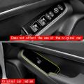 Car Glossy Black Window Switch Cover for Honda Hr-v Vezel 2021 Lhd