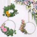 Dream Bamboo Rings,wooden Circle Round Catcher Diy Hoop 26cm
