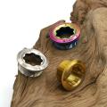 Bicycle Bottom Bracket Crank Arm Crankset Screws, Gold