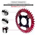 Motsuv Chain Ring Adapter+chain Wheel 46t for Bafang Bbs01 Part Red