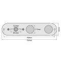 3 Way Loaded Prewired Control Plate for Tl Tele Telecaster, Black