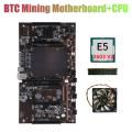 H61 X79 Btc Miner Motherboard with E5 2603 V2 Cpu+recc Ddr3 Ram+fan