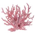 Pink Coral Shaped Decoration Ornament for Aquarium Fish Tank