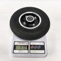 Scooter Black Wheel Hub with Black Solid Tire No Need Inflate Tire