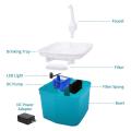 2l Automatic Cat Water Fountain with Faucet Green