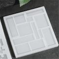 Puzzle Resin Mold Silicone Tangram Geometric Jigsaw Game Mold