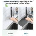 1pcs Splash Guard for Sink Faucet, Absorbent Fast Drying Mat