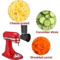 Slicer/shredder Attachments for Kitchenaid Stand Mixer Cheese Grater