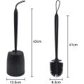 Toilet Brush with Holder, Silicone Brush Toilet Brush Cleaner