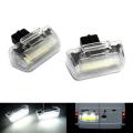 2x Led Licence Plate Light White for Ford Transit Tourneo Mk5 Mk6 Mk7