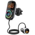 Bc71 Car Bluetooth 5.0 Fm Transmitter Fast Charge Mp3 Player Adapter