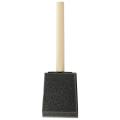 20 Pcs Foam Sponge Wooden Handle Paint Brush Set-durable, for Acrylic
